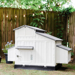 Formex Snap Lock Large Chicken Coop - White 