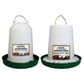 Medium Chicken Flock Feeder/Waterer Set