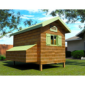 Shilo Walk-In Chicken Coop